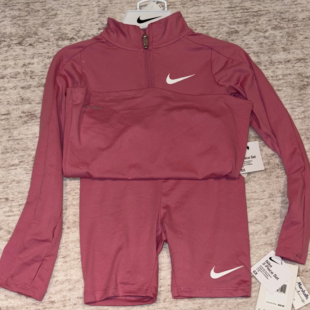 Nike Rose Pink Sports Ensemble